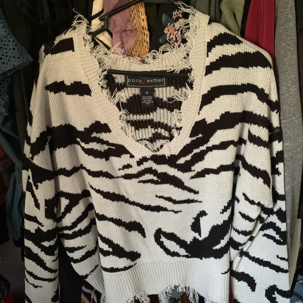 Rue 21 destructed sweater